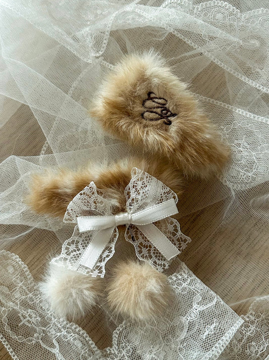 Fawn Hair Clip Set